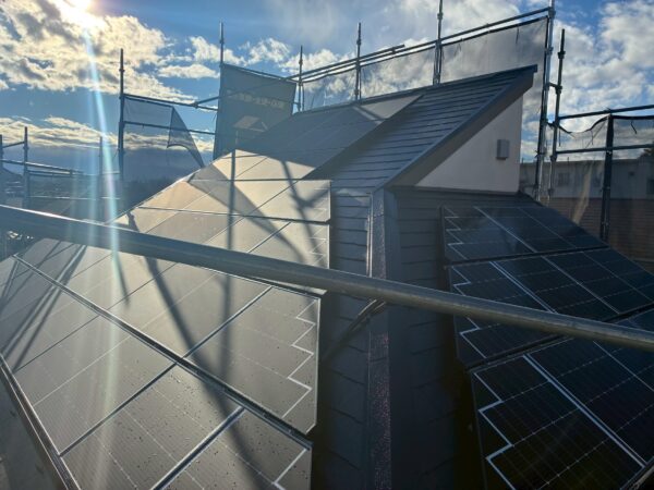 調布市M様邸リフォーム工事　【太陽光＋蓄電池＋塗装工事】①