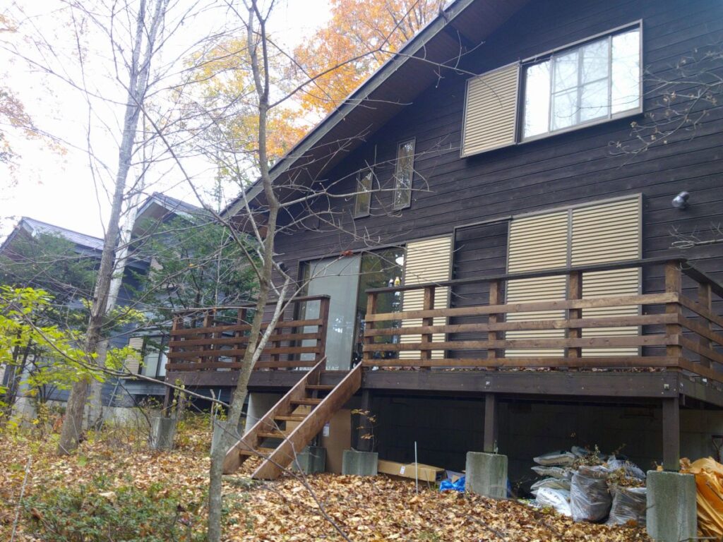 八ヶ岳コテージのリノベーション②