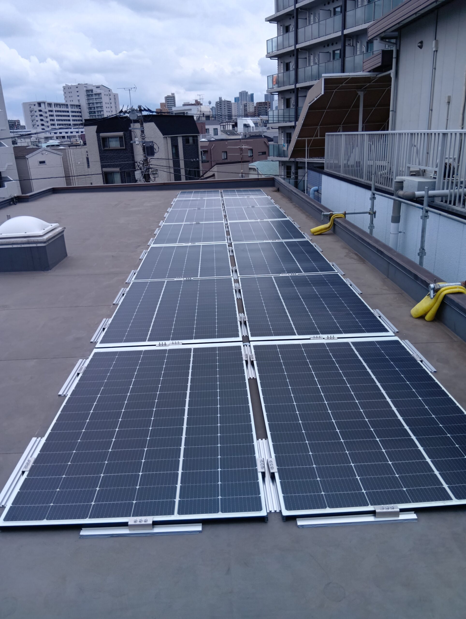 北区 M様邸 太陽光発電・蓄電池設置工事